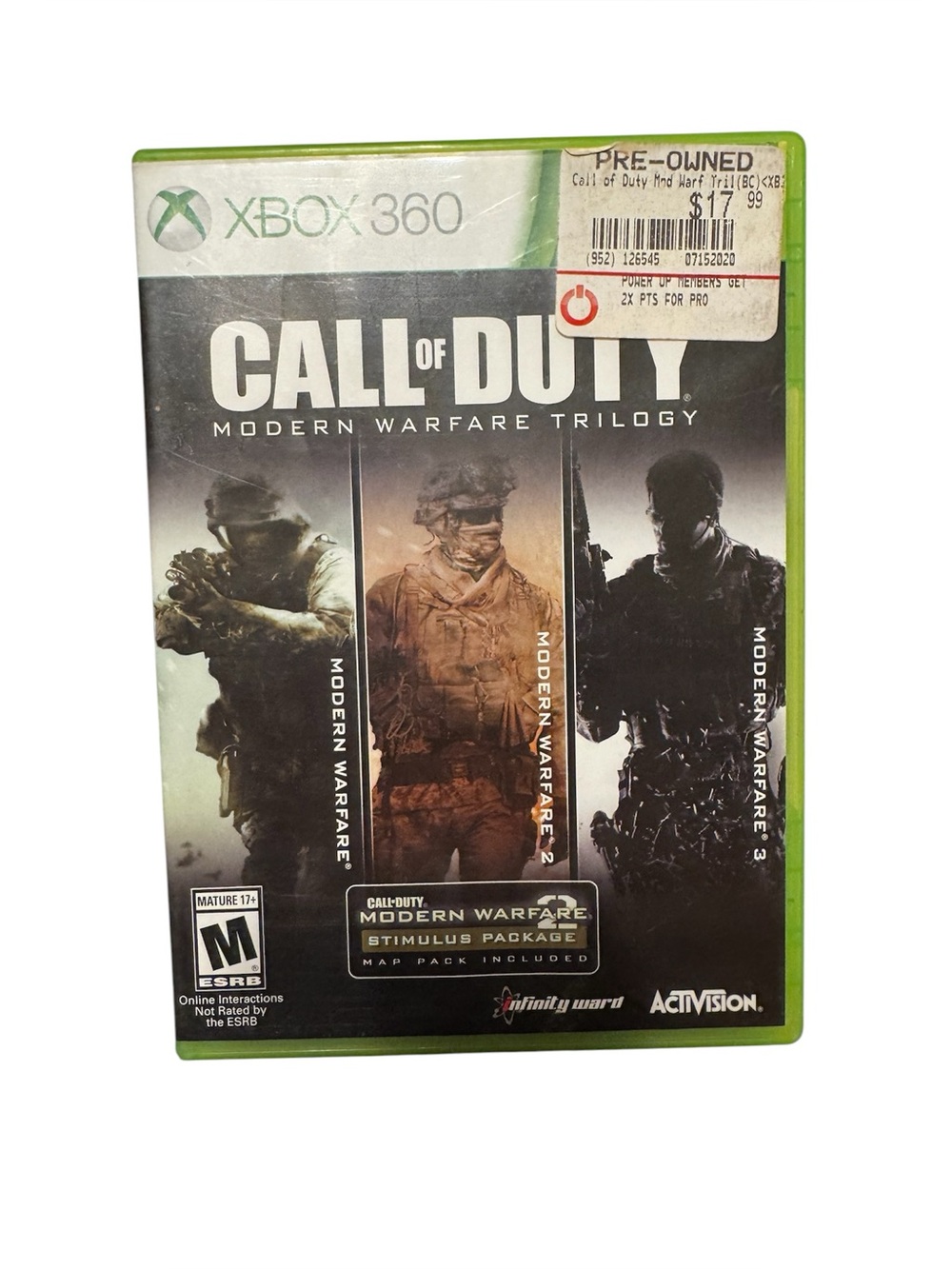 Call of Duty  Modern Warfare Trilogy for Xbox 360